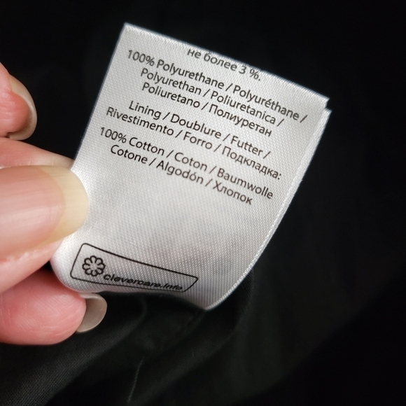 Rotate Birger Christensen Black Croc Embossed Straight Leg Rotie Pants NWT - Picture 14 of 14